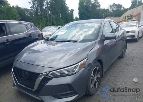 2022 Nissan Sentra Sv Xtronic Cvt из США, поврежденный, VIN 3N1AB8CV7NY238027